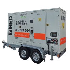 Mobilní elektrogenerátor NED 250 Scania