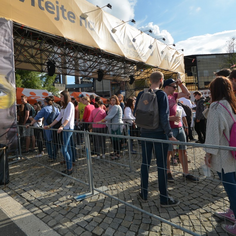 Mobilní plot nízký 3 x 1m