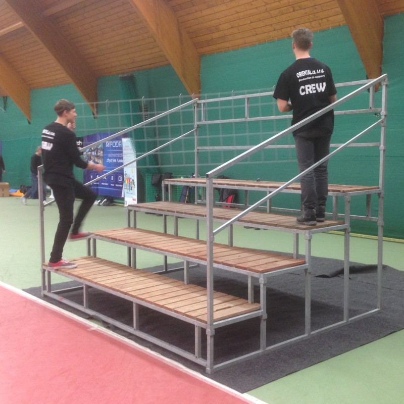 Mobilní tribuna 3x2 m