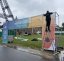 Bannerová brána 8,6x3,5 m