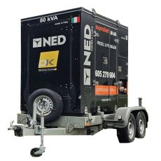 Mobilní elektrogenerátor NED H80 Deutz / Iveco supersilent