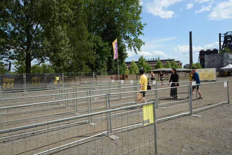Mobilní plot nízký 3 x 1m