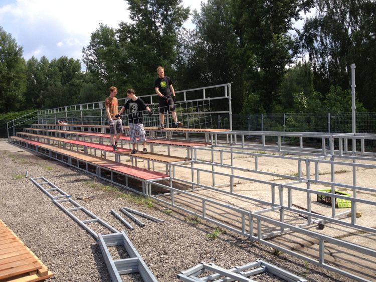 Mobilní tribuna 3x2 m