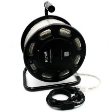 LED oboustranný světelný pásek na kabelovém bubnu 25 m