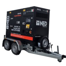 Mobilní elektrogenerátor NED H20 Deutz supersilent