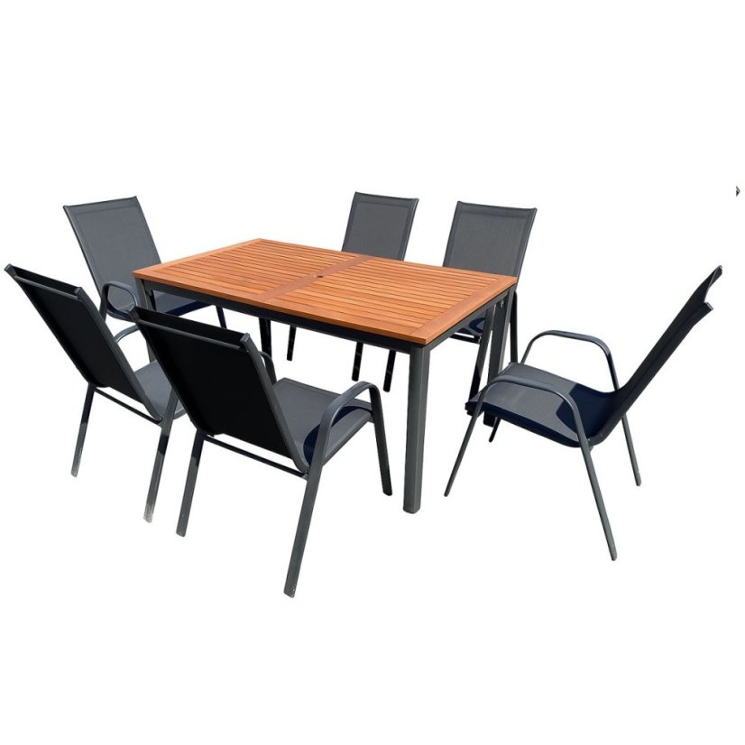 Zahradní sestava Valencie 1+6  ks