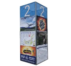 Bannerová věž hybercube 3,5 x 1,3 m