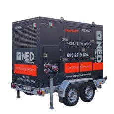 Mobilní elektrogenerátor NED H120 Iveco supersilent