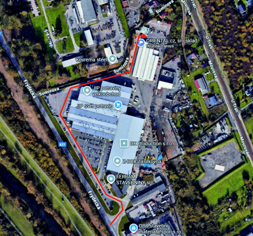 Sklad ORIENTAL.cz, s.r.o.